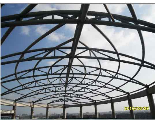 抚州中煤朔州宾馆管桁架工程